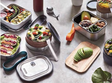 Contenitori per alimenti Black+Blum