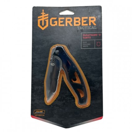 Gerber Tactical Paraframe II Tanto Clip Folding Knife