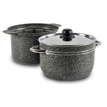 Beaver Brand Cooking Set Stone Rock Pronto Pasta 22