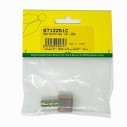 Brunner Adattatore Gas 1/4" Sinistro Porta Gomma 8 mm